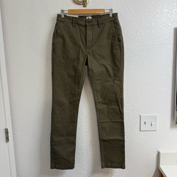 Flint and Tinder Slim Fit Military Olive Size 30 X 30 BNWT - Picture 2 of 8